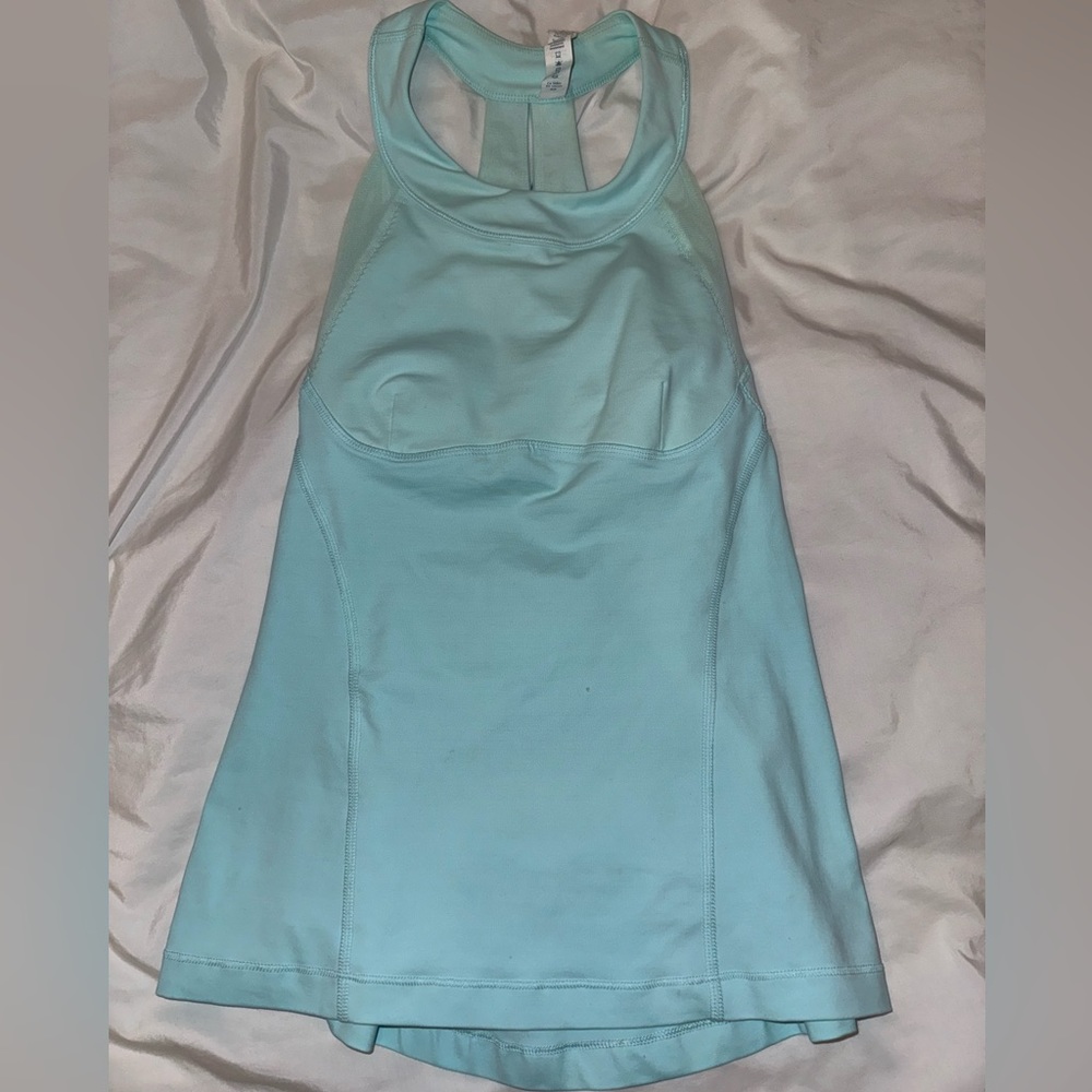 Blue Lululemon Tank Top
